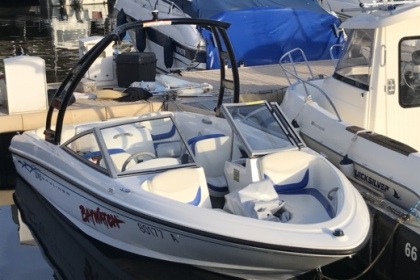 Miete Motorboot Bayliner 175 BR Thonon-les-Bains