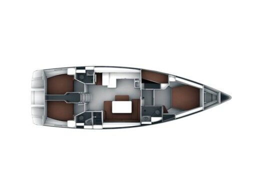 Sailboat  Bavaria Cruiser 51 boat plan