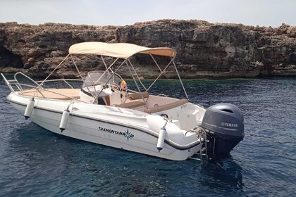 Rental Motorboat TRAMONTANA 21 Deck Ciutadella de Menorca