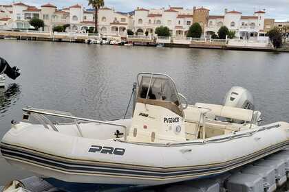 Alquiler Neumática Zodiac pro open 650 Rosas