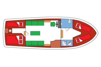 Miete Hausboot Palan C 950 (Wetterwille) Woubrugge