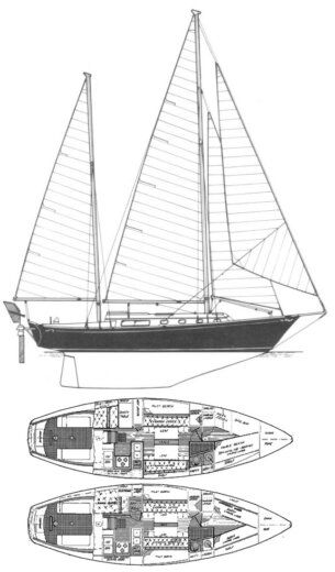 Sailboat Shannon 1978 boat plan
