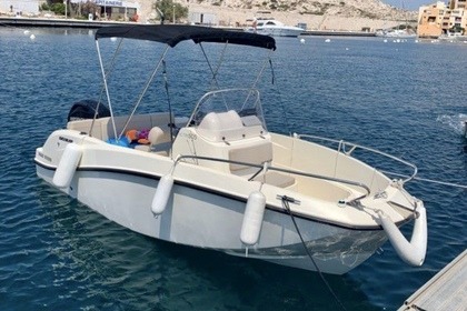 Miete Motorboot Quicksilver Activ 505 Open Marseille