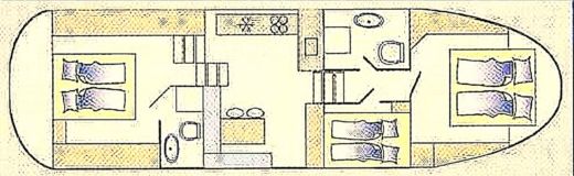 Motorboat Star Yacht 1520 Boat design plan