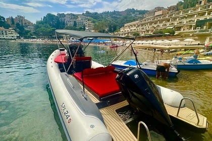 Rental RIB SPX RIB 24 Luxury RIB Speed Boat 200 HP Taormina