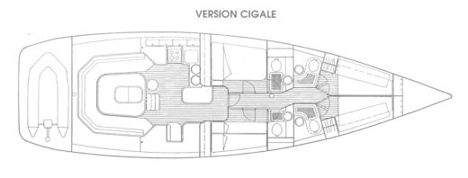 Sailboat Alubat Cigale 16 Boat design plan
