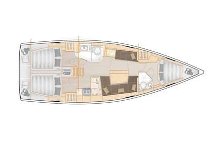 Чартер Парусная яхта  Hanse 418 Лефкас