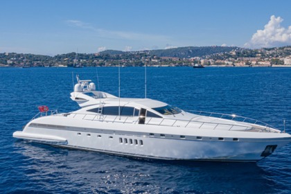 Hire Motor yacht Mangusta 92 Cannes