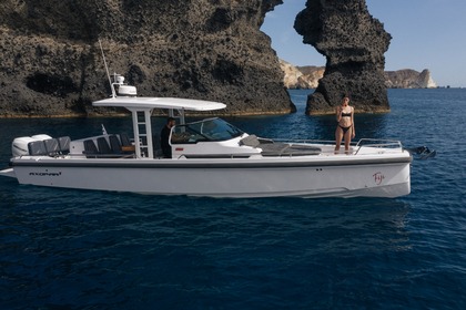 Rental Motorboat Axopar 2019 T-TOP Santorini