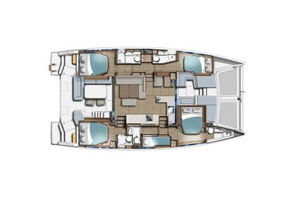 Rental Catamaran  Sunsail 465 Lefkada