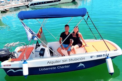 Rental Boat without license  by-13 13 Cambrils