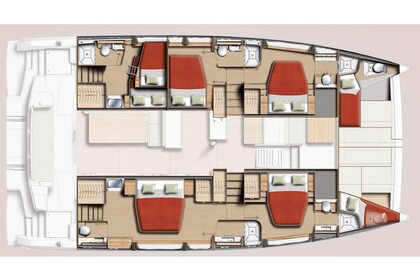 Charter Catamaran  Bali 5.2 Salerno