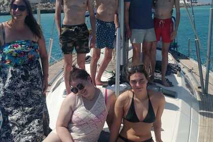 Чартер Парусная яхта 6 hrs Day trip 3 Bays Lunch free drinks Dufour 45 Родос