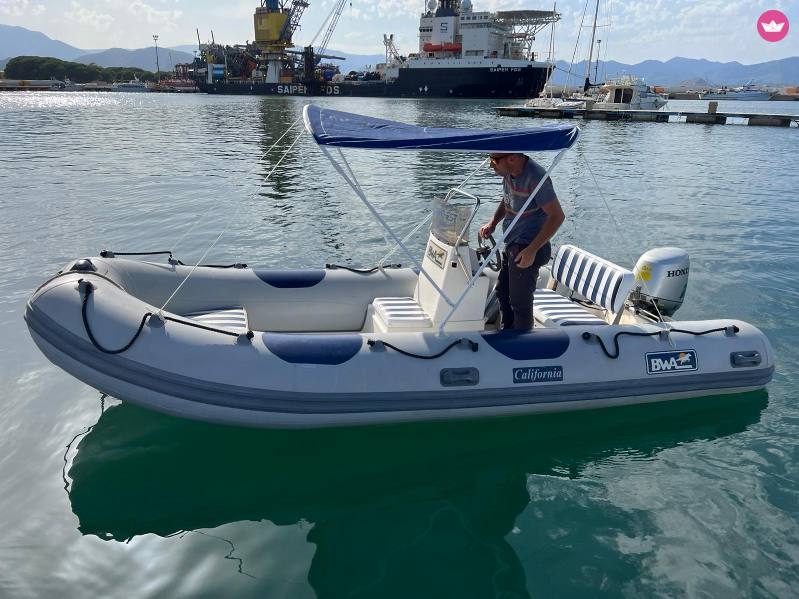 Noleggio Barca senza patente Bwa 480 (2010) Arbatax Nautal