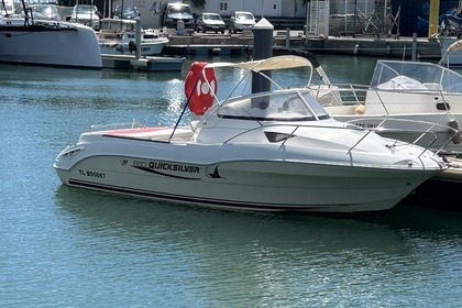 Rental Motorboat QUISILVER CRUISER Le Grau-du-Roi