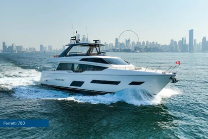 Charter Motor yacht Ferretti Ferretti 78 Dubai