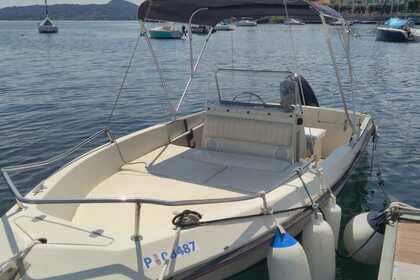 Rental Boat without license  Open Elan 495 gt Lesa