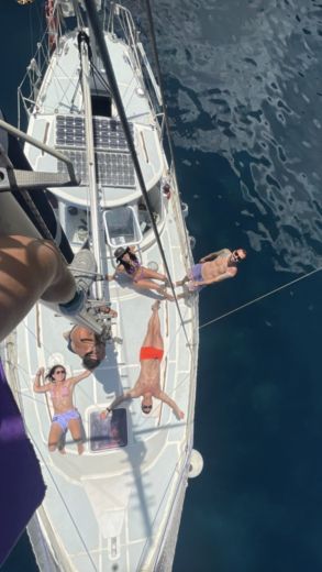 Liparischen Inseln Sailboat Macwester 36 alt tag text