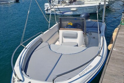 Rental Boat without license  Ranieri Azzura 17 La Spezia