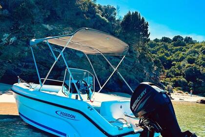 Rental Motorboat Ranieri Blue water Zakynthos