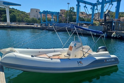 Rental Boat without license  Kardis Fox 5.70 Arbatax