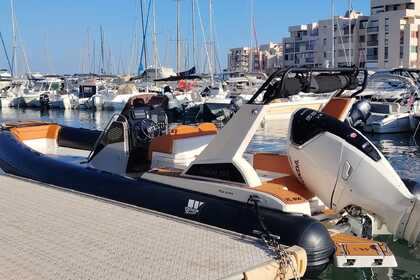 Verhuur RIB Tiger Marine 850 Top Line Bormes-les-Mimosas
