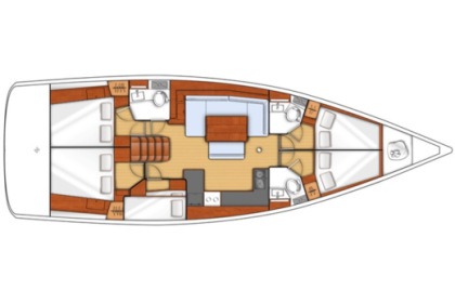 Noleggio Barca a vela  Oceanis 48 Rodi