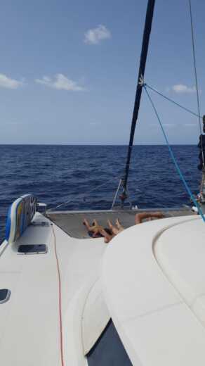 Ibiza Catamaran Fountaine Pajot Bahia 46 alt tag text