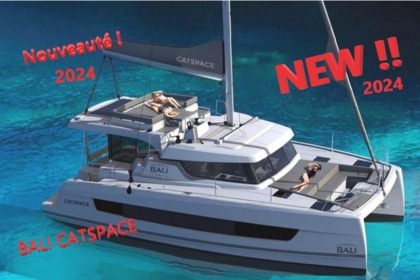 Rental Catamaran Bali - Catana BALI Catspace 4.0 2024 (40ft) Le Marin