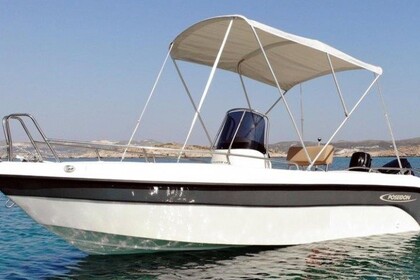 Rental Motorboat Poseidon Poseidon White BLU WATER Milos