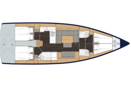 Charter Sailboat Bavaria C45 Volos