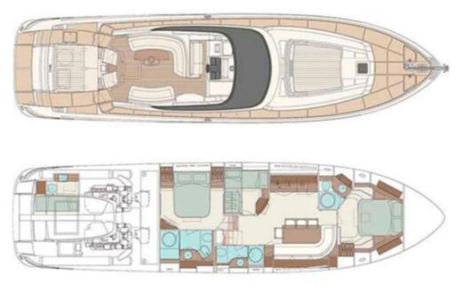 Motor Yacht Riva 63 Virtus Boat design plan