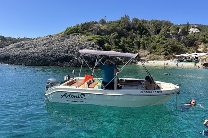 Hire Boat without licence  Proteus Limeni Zakinthos