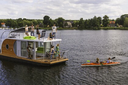 Czarter Houseboat Nautilus Hausboote Nautino maxi Tagescharter führerscheinpflichtig Berlin