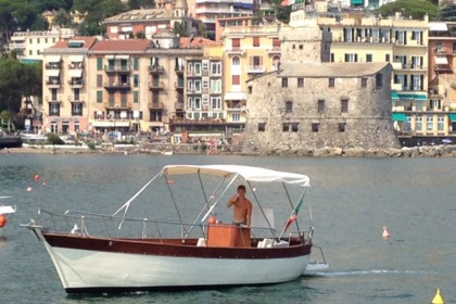 Rental Boat without license  Gozzo Gozzo Grande Rapallo