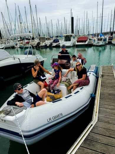 Λα Ροσέλ RIB Tiger Marine 600 OPEN alt tag text