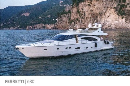 Charter Motorboat Ferretti FERRETTI 680 Capri