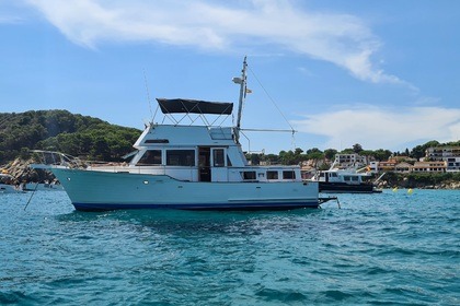 Charter Motor yacht Halvorsen Grand Banks Island Gypsy 42 Barcelona