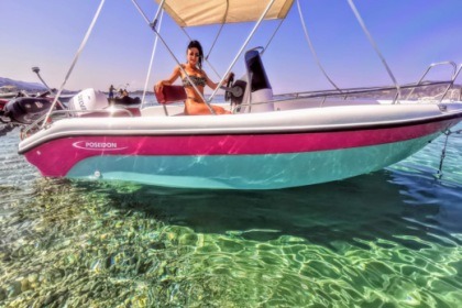 Rental Motorboat Poseidon BLUE WATER 170 Zakynthos