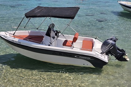 Charter Boat without licence  Poseidon Marine Blue water 170 Marathi