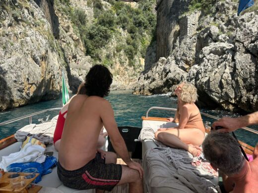 Amalfi Motorboat Aprea Gozzo Milano Aprea alt tag text