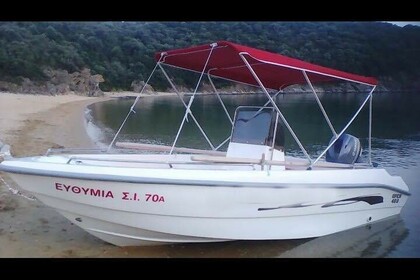 Charter Boat without licence  Poseidonas Open 480 Ouranoupoli