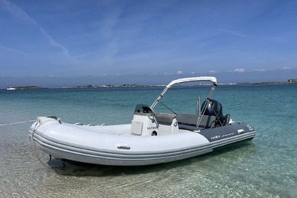 Verhuur RIB Zodiac Medline 580 Port-la-Forêt