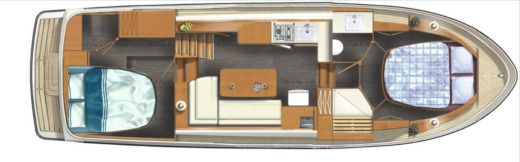 Motorboat Linssen Yachts Grand Sturdy 35.0 AC Boat layout