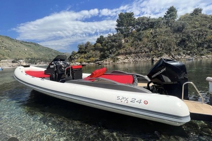 Charter RIB SPX RIB 24 Luxury RIB Speed Boat 200 HP Taormina