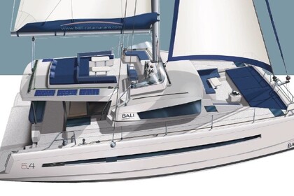 Location Catamaran Bali Bali 5.4 SKIPPERED with watermaker & A/C Tortola