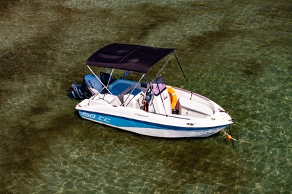 Hire Boat without licence  Ranieri Blue water Zakynthos
