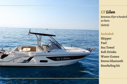 Rental Motorboat Beneteau Flyer 9 Sundeck Positano