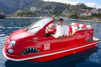 Hire Boat without licence  Car Off Shore Dolce Vita Fiat 500 Off-Shore Naxos