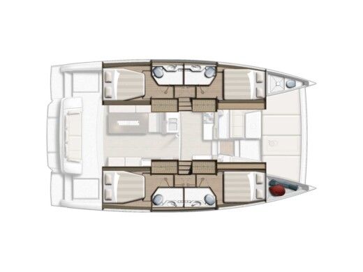 Catamaran  Bali 4.2 Boat design plan